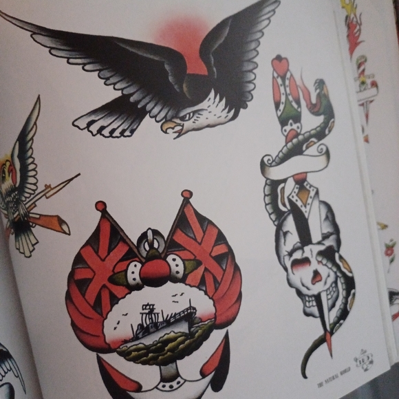 Vintage Tattoos - the book of old school skin art - New Paperback - Picture 5 of 7